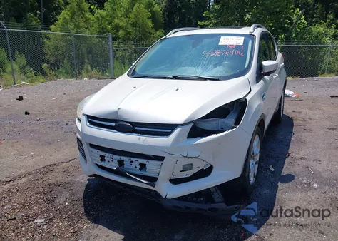 2014 Ford Escape Titanium from USA, damaged, VIN 1FMCU0JX4EUC38961